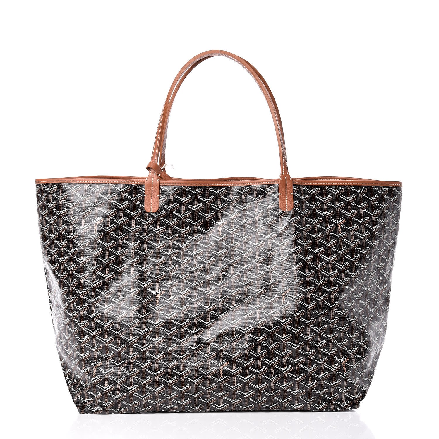 Goyard Goyardine Saint Louis GM Black Gold 3 of 10