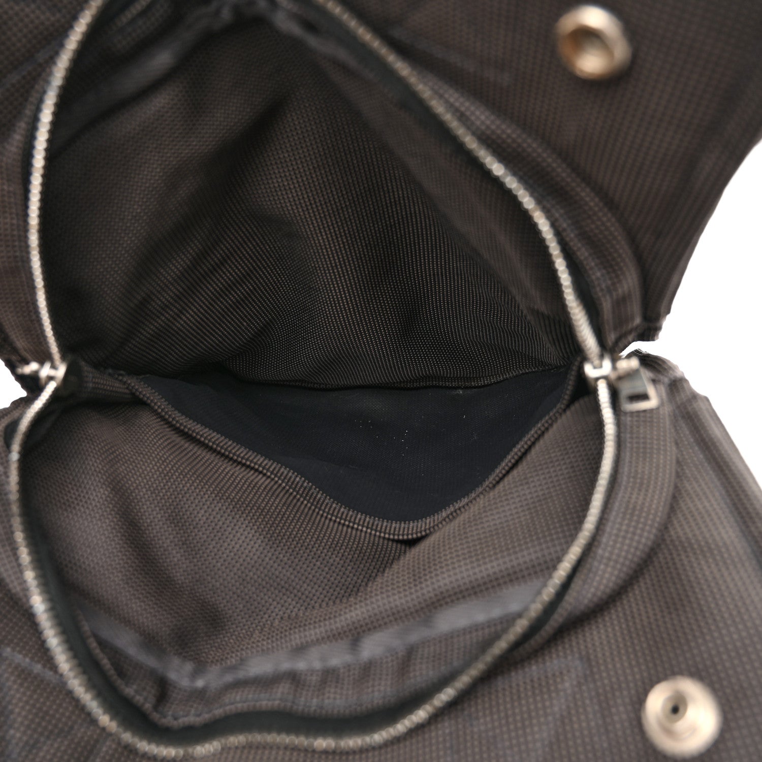 Hermes Canvas Herline Backpack Grey 5 of 10