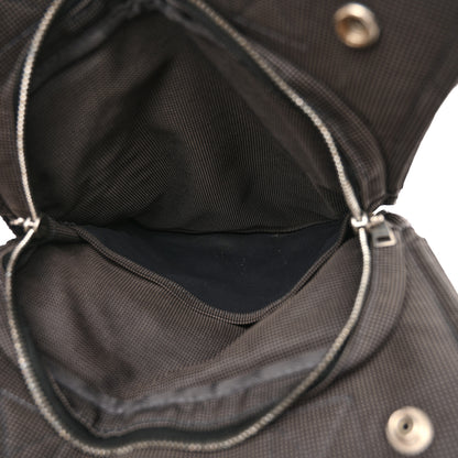 Hermes Canvas Herline Backpack Grey 5 of 10