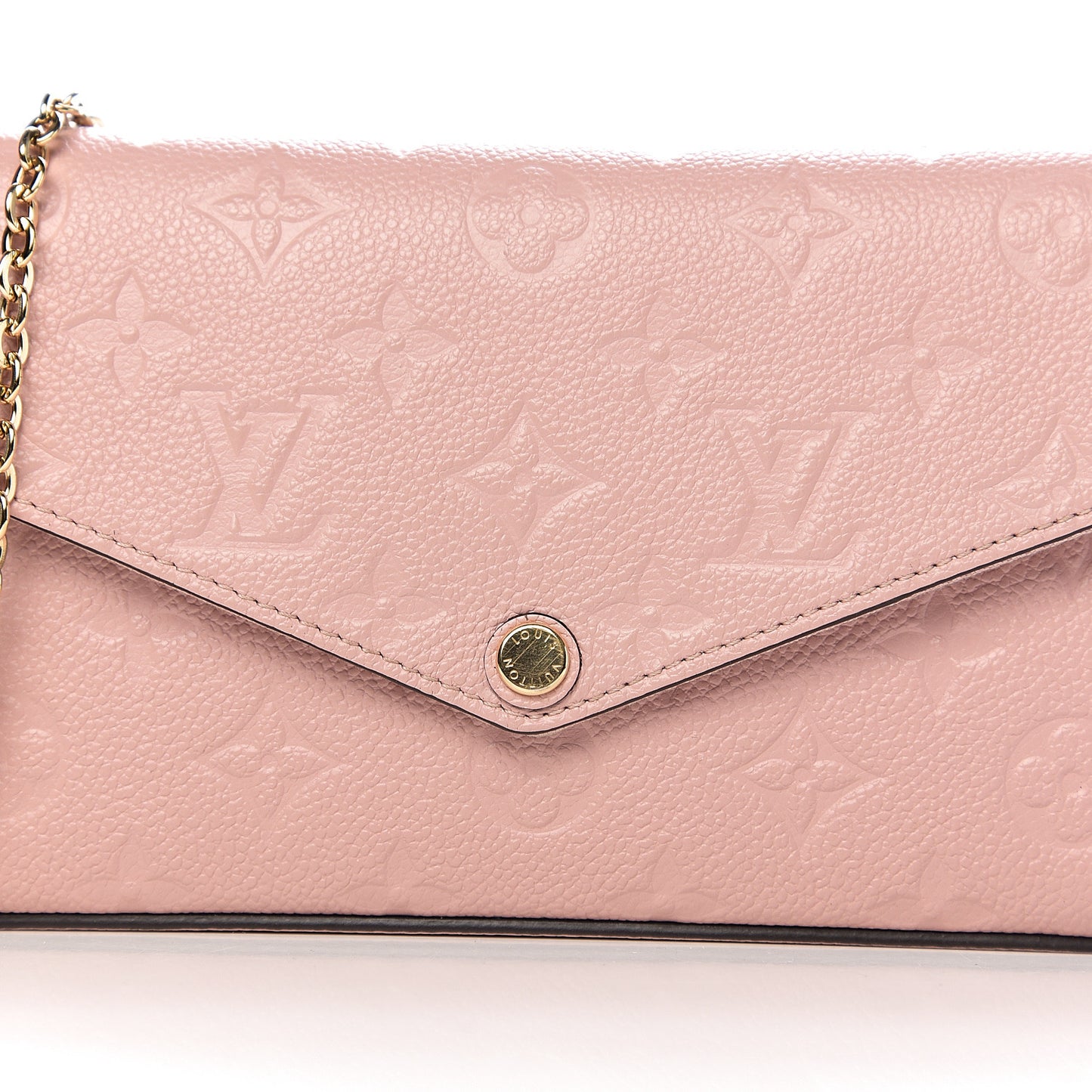 Empreinte Pochette Felicie Chain Wallet Rose Poudre