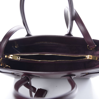Saint Laurent Calfskin Small Sac De Jour Amarena 5 of 9