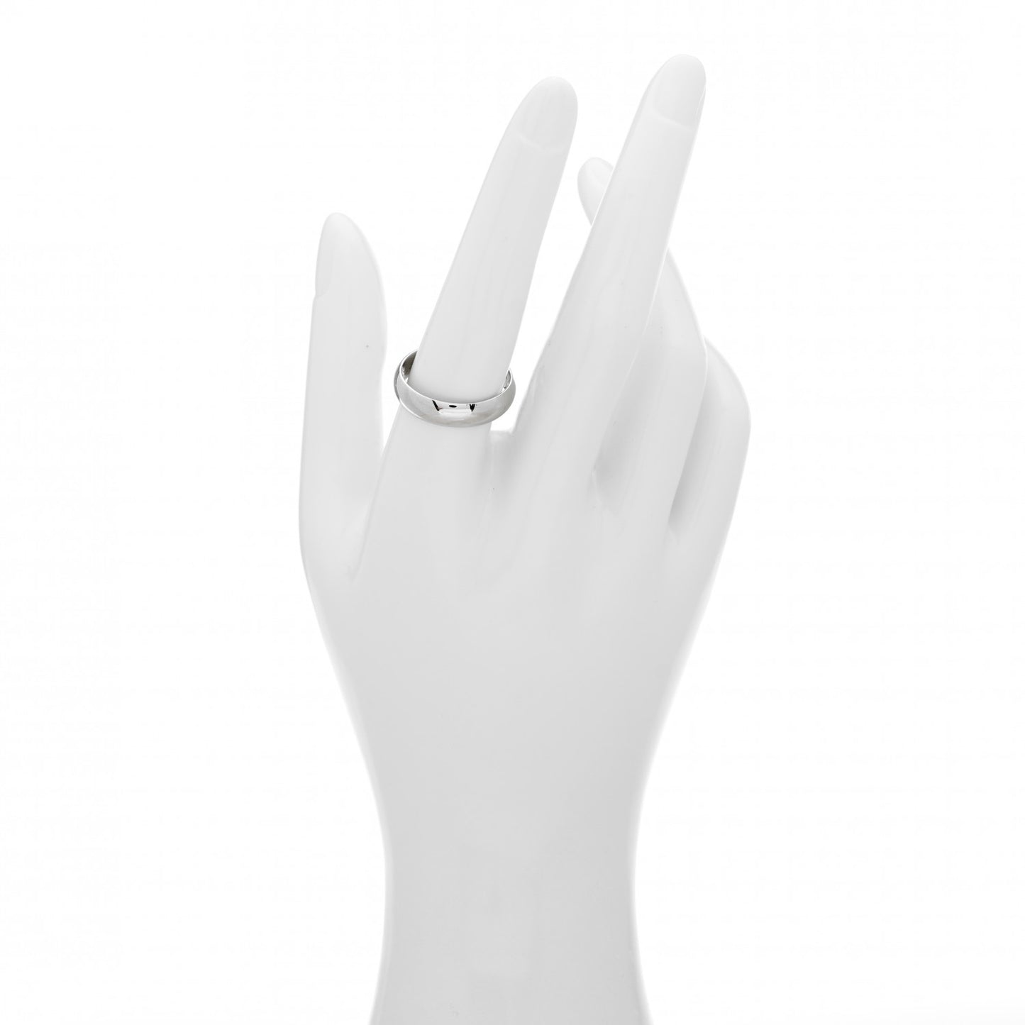 Platinum 5mm 1895 Wedding Band Ring 58 8.25