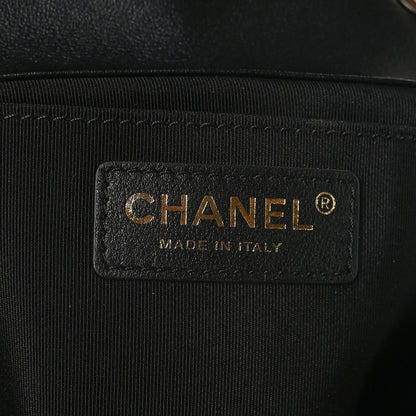 Chanel Calfskin Quilted Medium Bubbly Flap Black 5 of 8