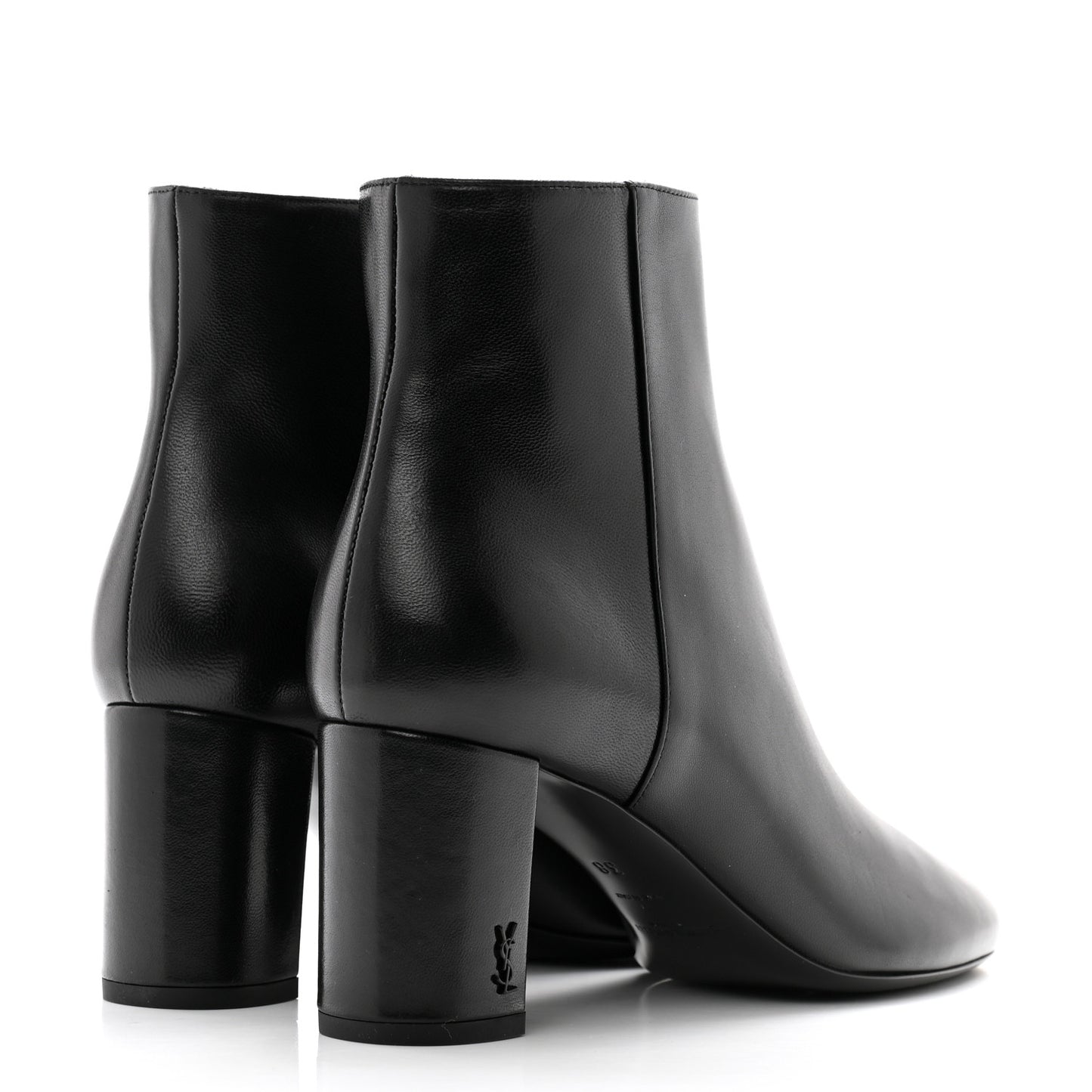 Nappa Vendome Loulou Ankle Zip Boot 38 Black