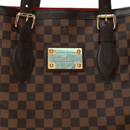 Louis Vuitton Damier Ebene Hampstead MM 7 of 9