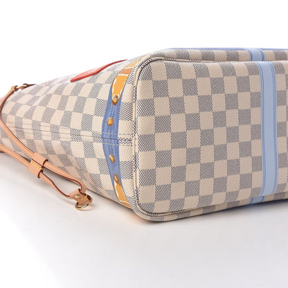 Louis Vuitton Damier Azur Summer Trunks Neo Neverfull MM 10 of 12