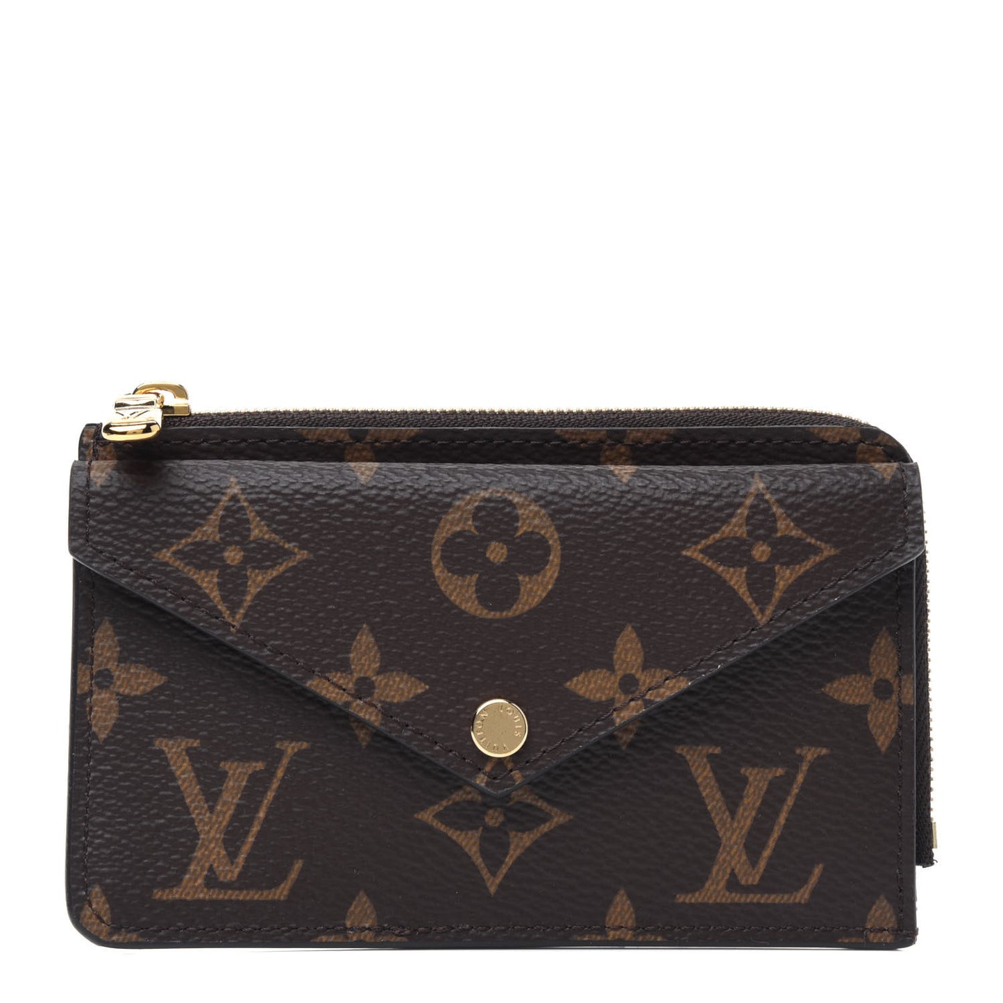 Monogram Recto Verso Card Holder Black