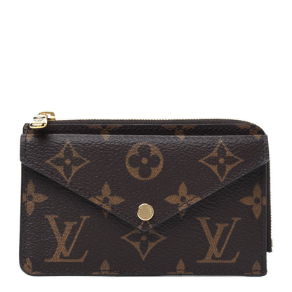 Louis Vuitton Monogram Recto Verso Card Holder Black 1 of 5