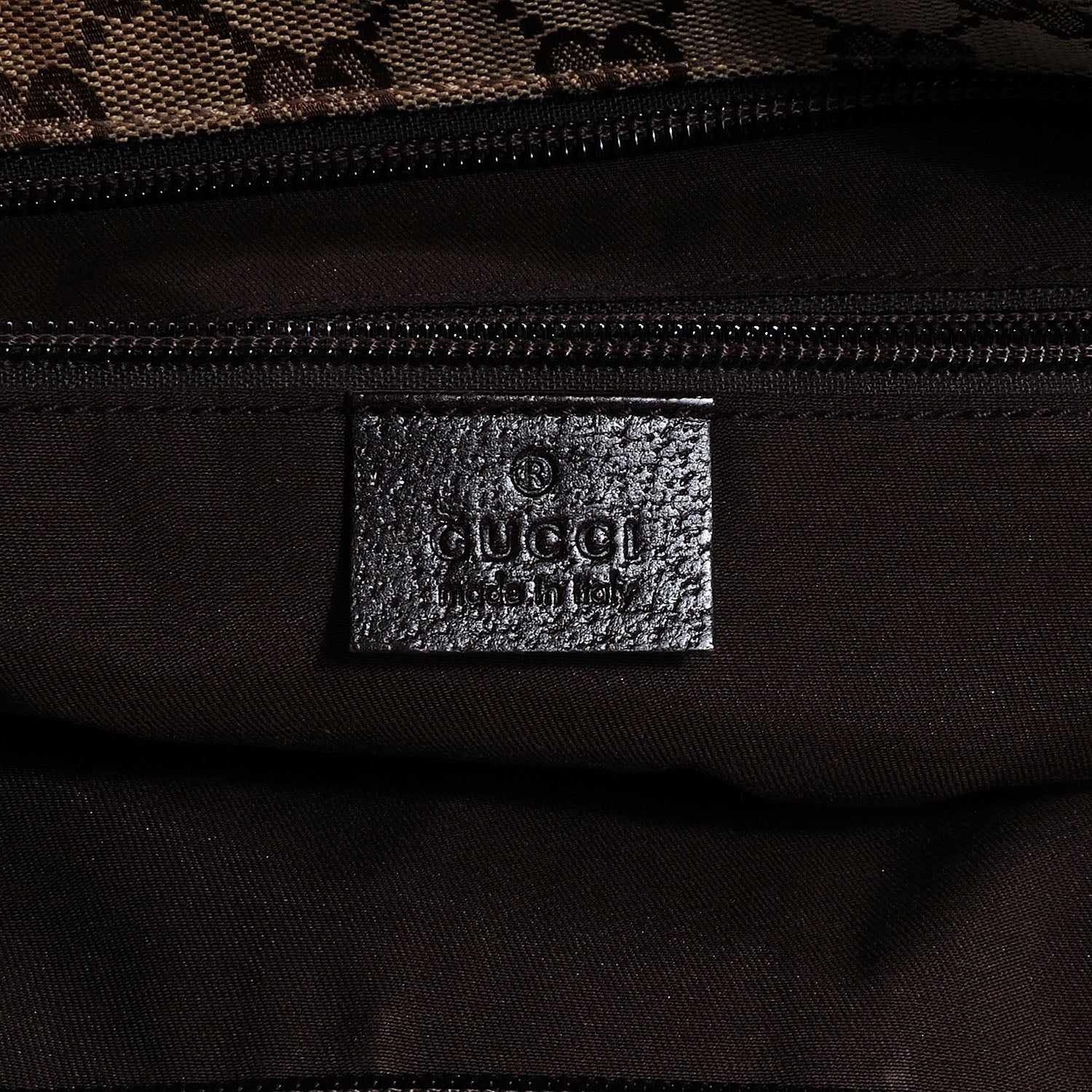 Gucci Monogram Web Medium Flat Messenger Bag Dark Brown 6 of 7