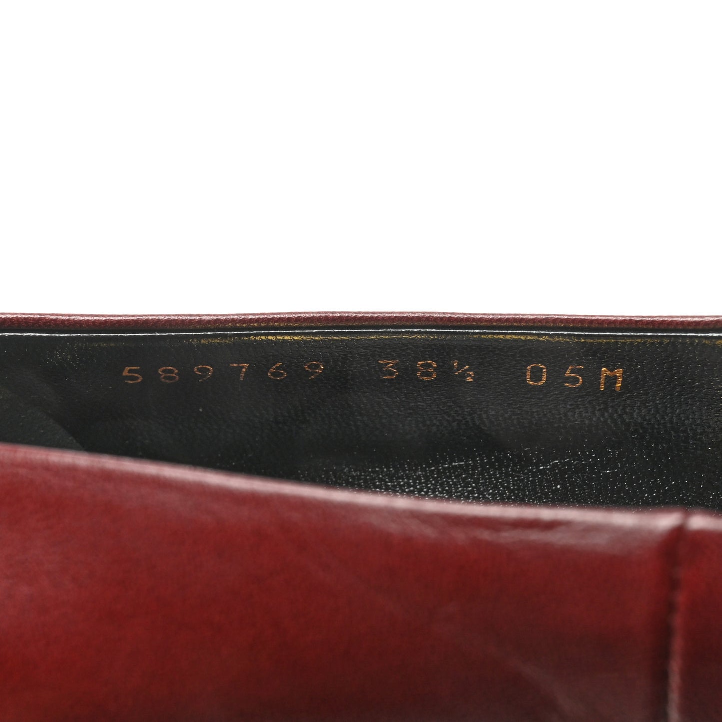 Malaga Kid Pumps 38.5 Vintage Bordeaux