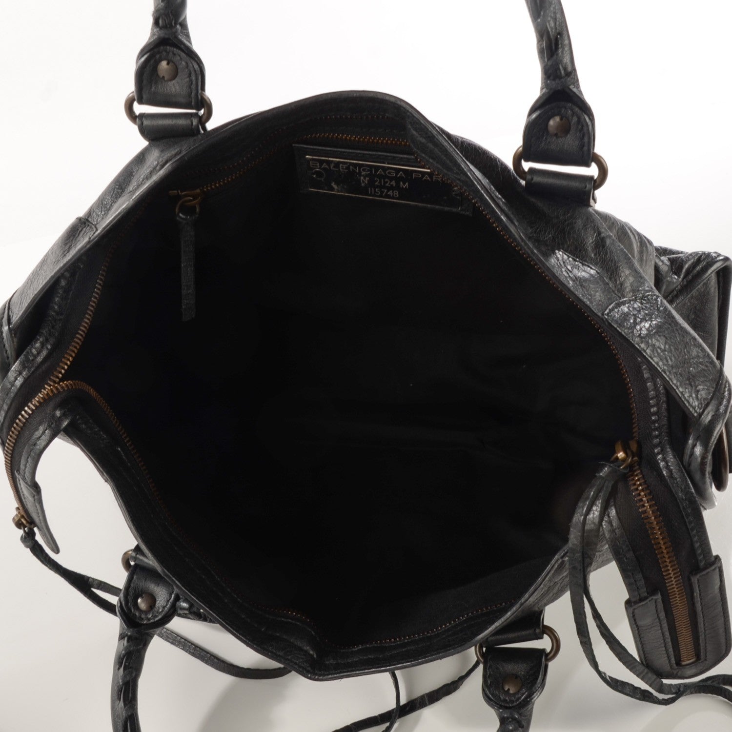 Balenciaga Agneau Classic Hardware City Black 12 of 16