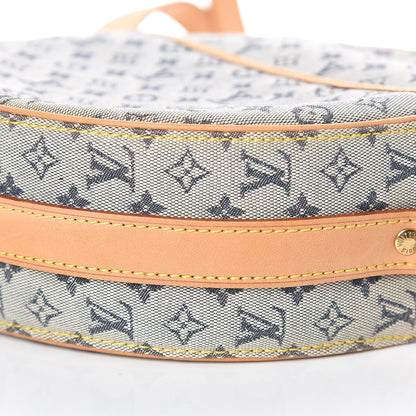 Louis Vuitton Mini Monogram Jeanne GM Blue 10 of 12