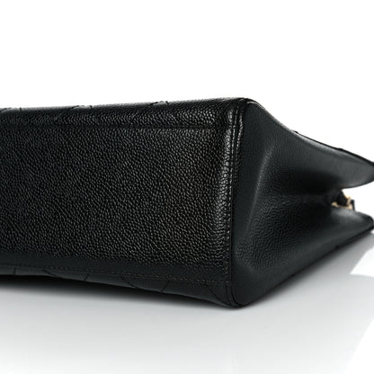 Chanel Caviar Quilted Small Tote Black 8 of 8