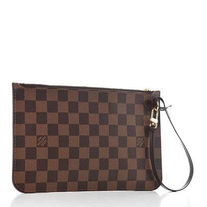 Louis Vuitton Damier Ebene Neverfull MM GM Pochette 3 of 7