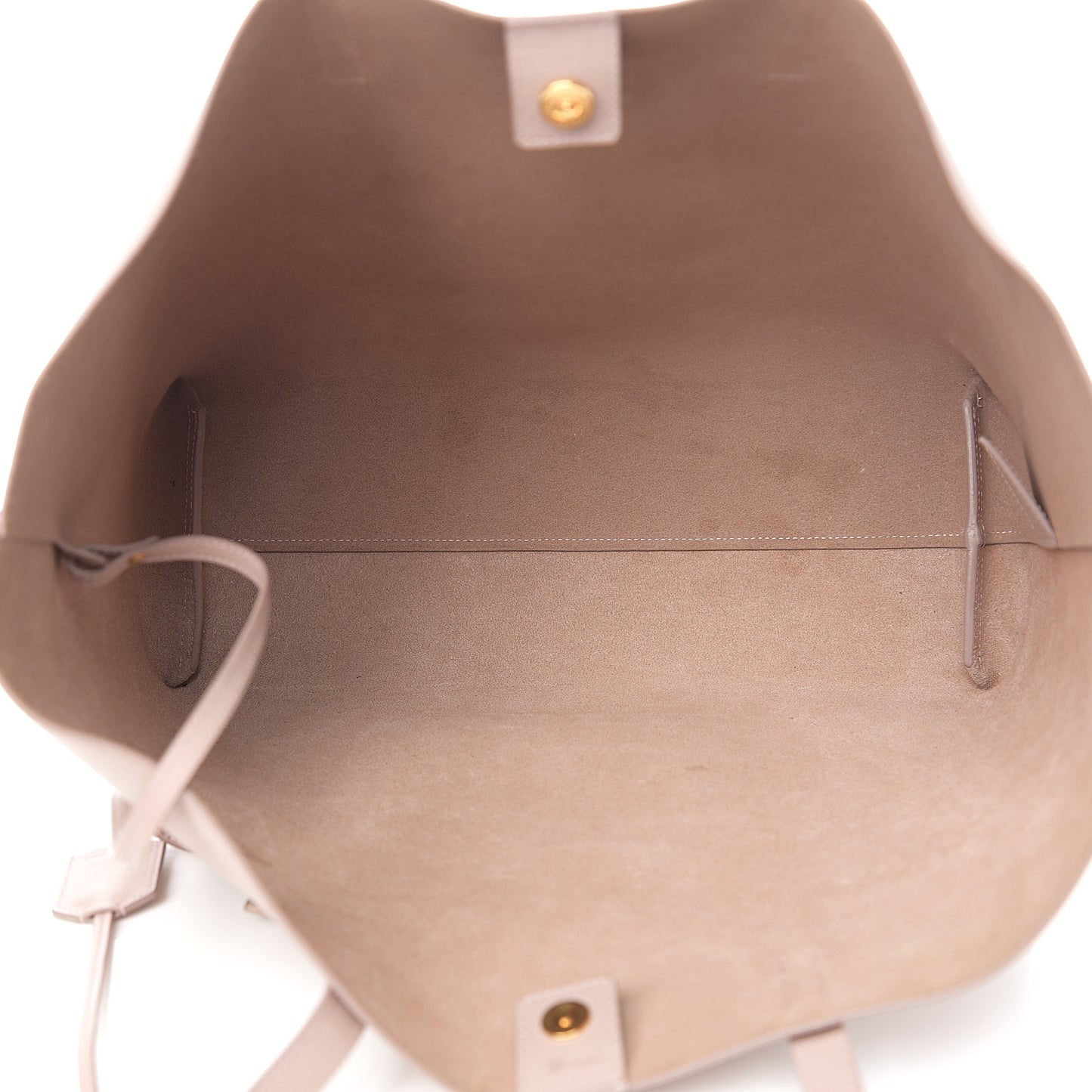 Calfskin Large Shopping Tote Rose Antic
