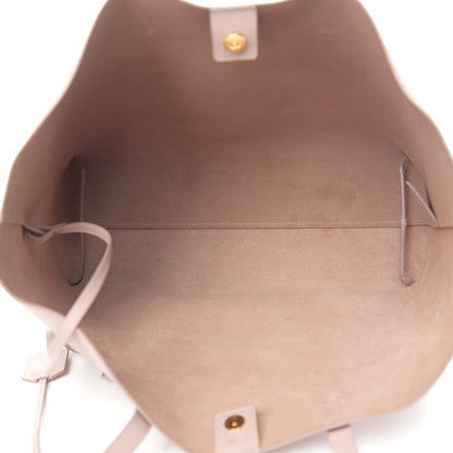 Saint Laurent Calfskin Large Shopping Tote Rose Antic 4 of 13