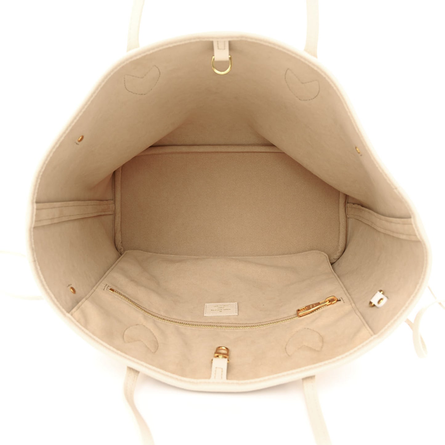Empreinte Monogram Spring In The City Neverfull MM Kaki Beige Cream