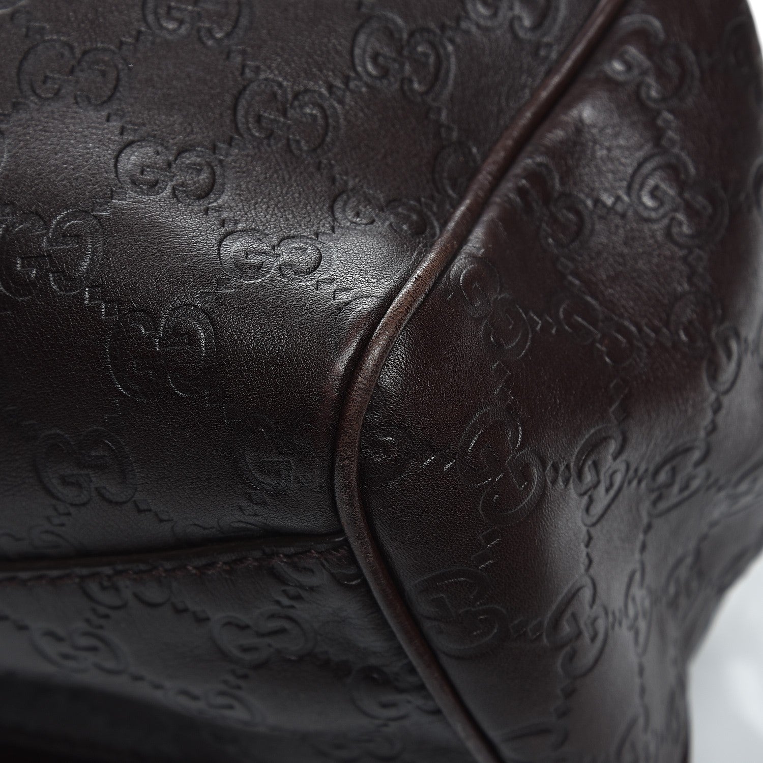 Gucci Guccissima Medium Sukey Tote Chocolate 12 of 13