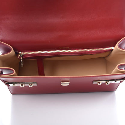 Delvaux Smooth Calfskin GM Tempete Satchel Rouge 5 of 10