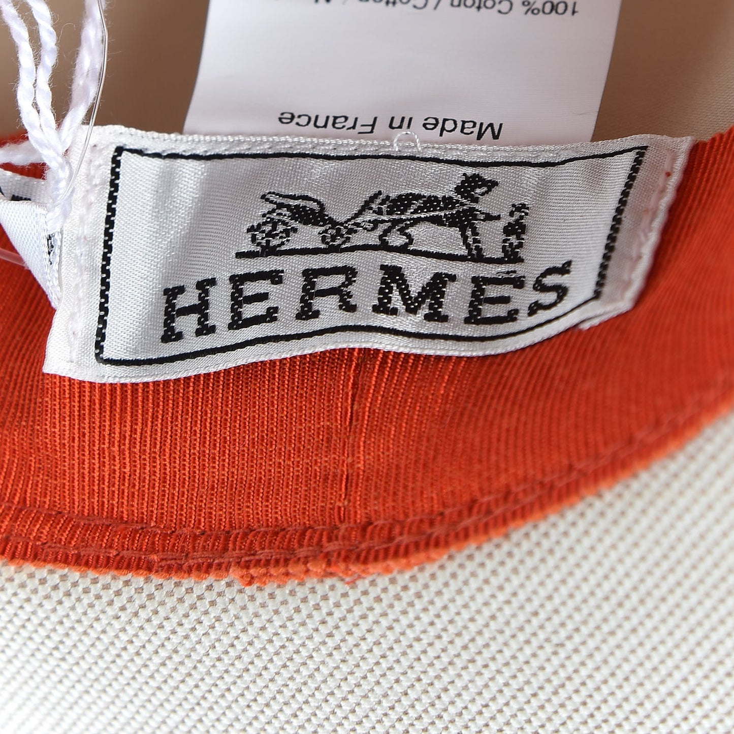 Toile Lambskin Ossie Hat 59 Noisette Rubis