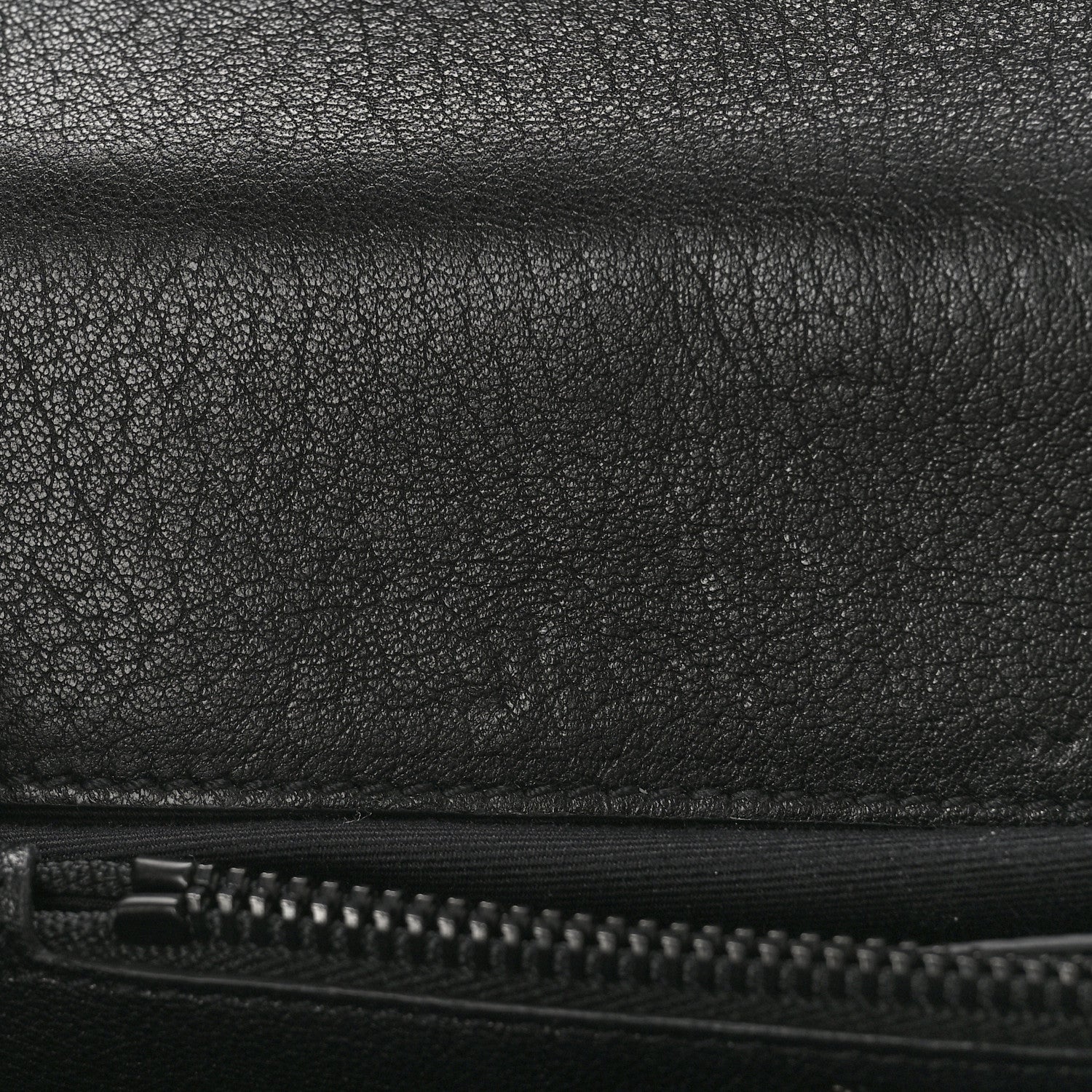 Saint Laurent Sheepskin Matelasse Chevron Monogram Monochrome Medium College Bag Black 12 of 12