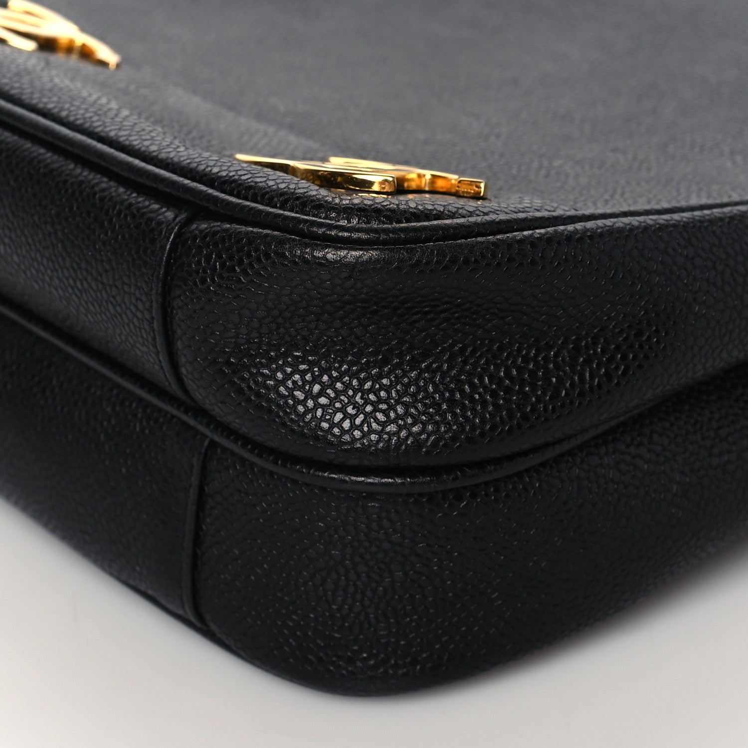 Chanel Caviar CC Shoulder Bag Black 10 of 10
