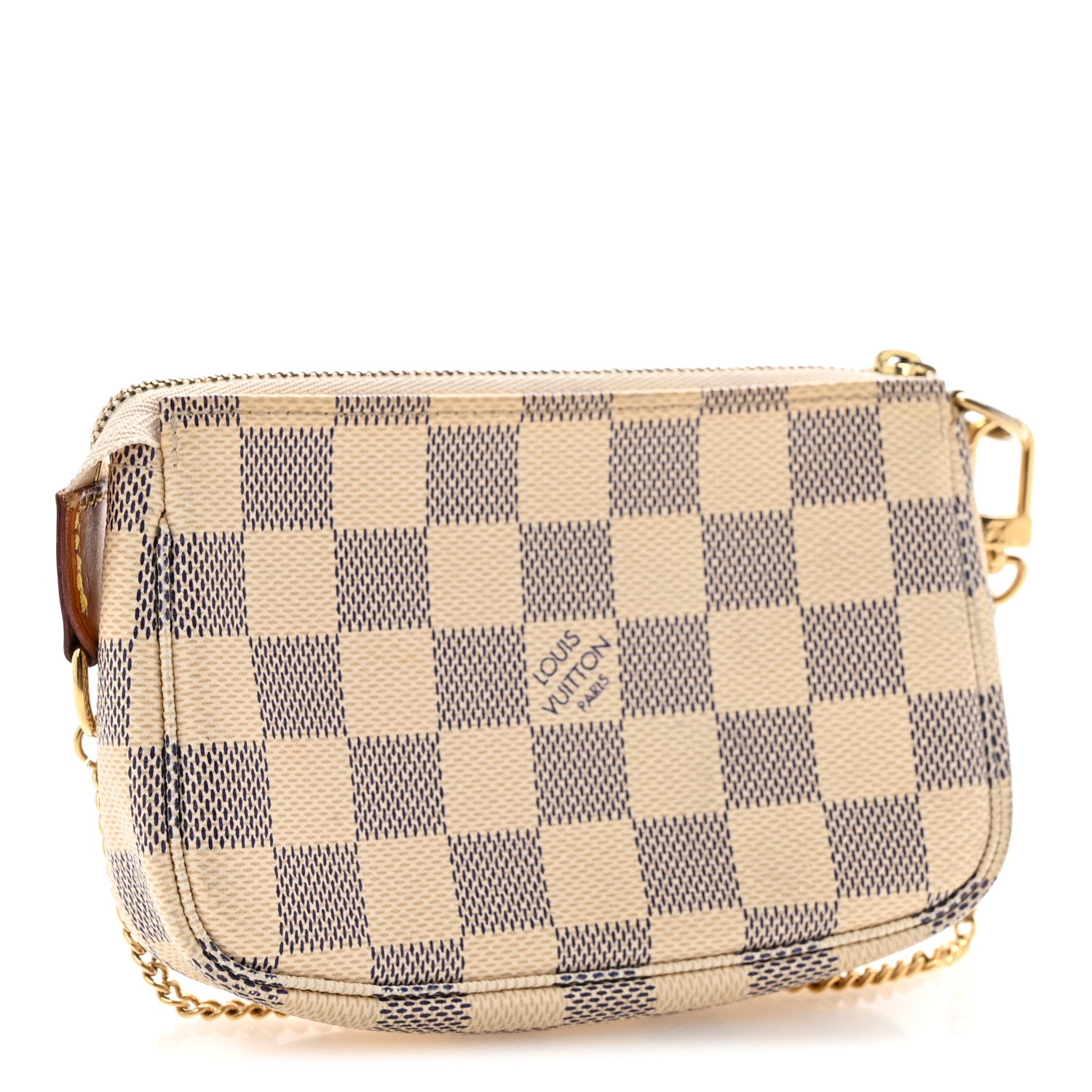 Louis Vuitton Damier Azur Mini Pochette Accessories 3 of 10