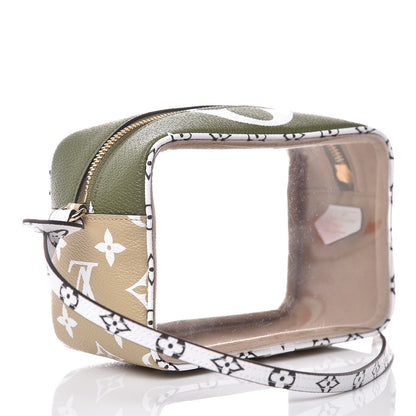 Louis Vuitton Monogram Giant Beach Pouch Kaki 3 of 7
