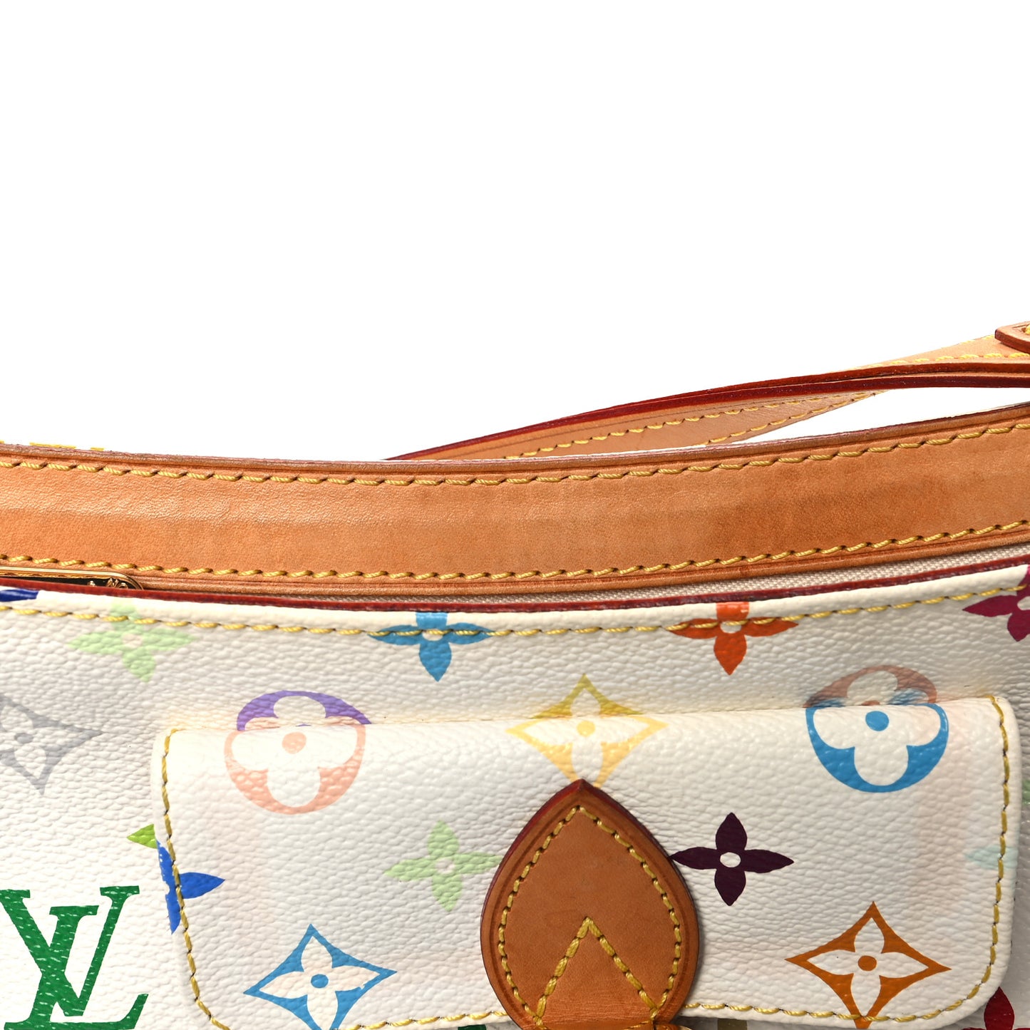 Monogram Multicolor Eliza White