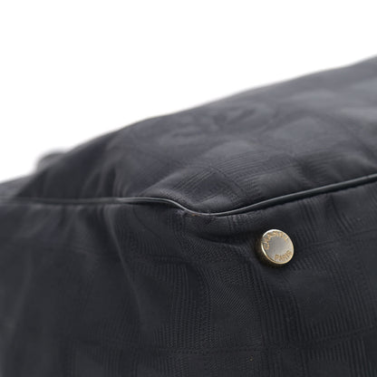 Chanel Nylon Medium Travel Tote Black 8 of 15