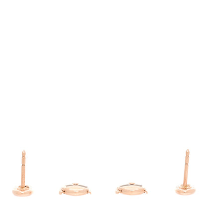 Hermes 18K Rose Gold TPM Farandole Stud Earrings 3 of 5