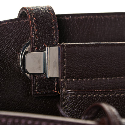 Hermes Chevre de Coromandel Cabana Tote Raisin 14 of 16