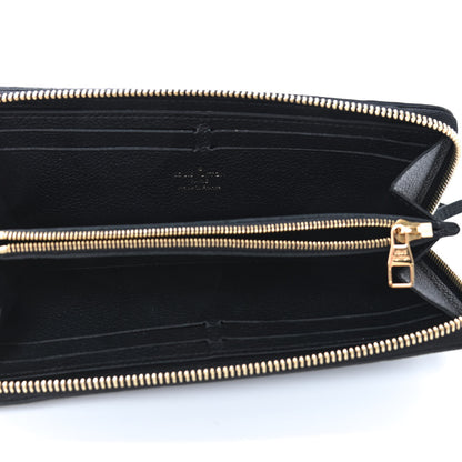 Louis Vuitton Empreinte Clemence Wallet Black 4 of 4