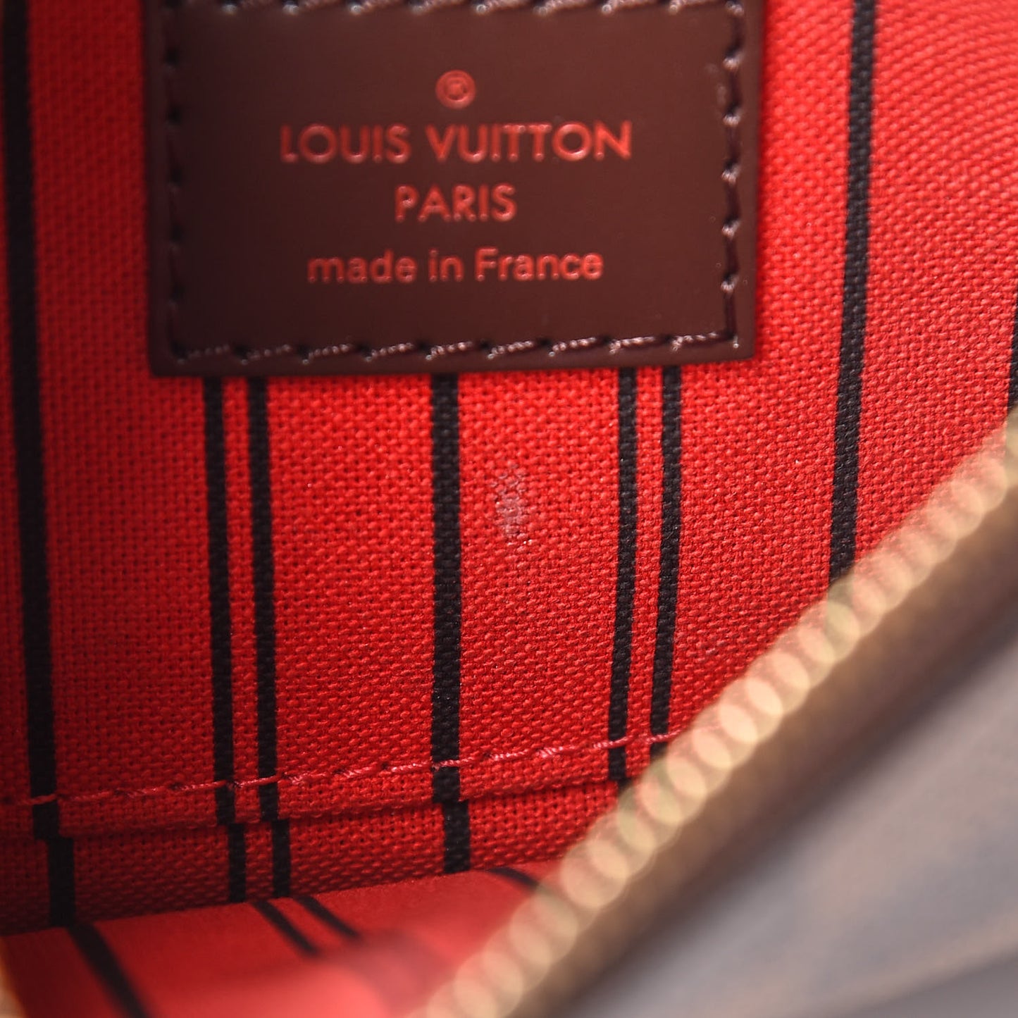 Damier Ebene Neverfull PM Pochette