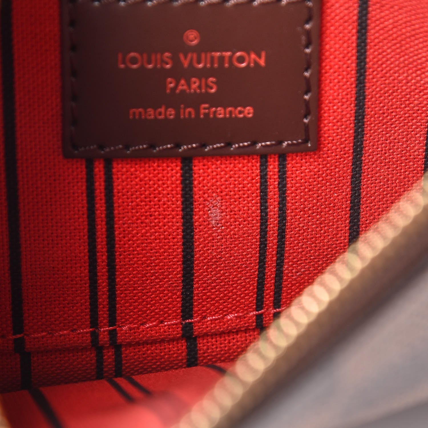 Louis Vuitton Damier Ebene Neverfull PM Pochette 8 of 12