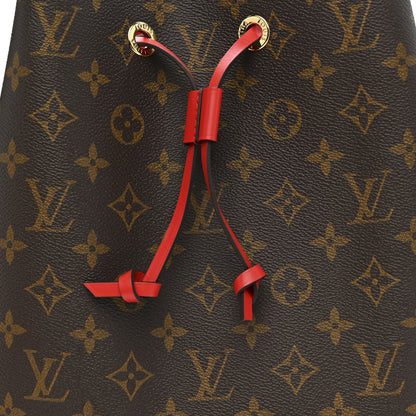 Louis Vuitton Monogram Neonoe MM Coquelicot 7 of 9