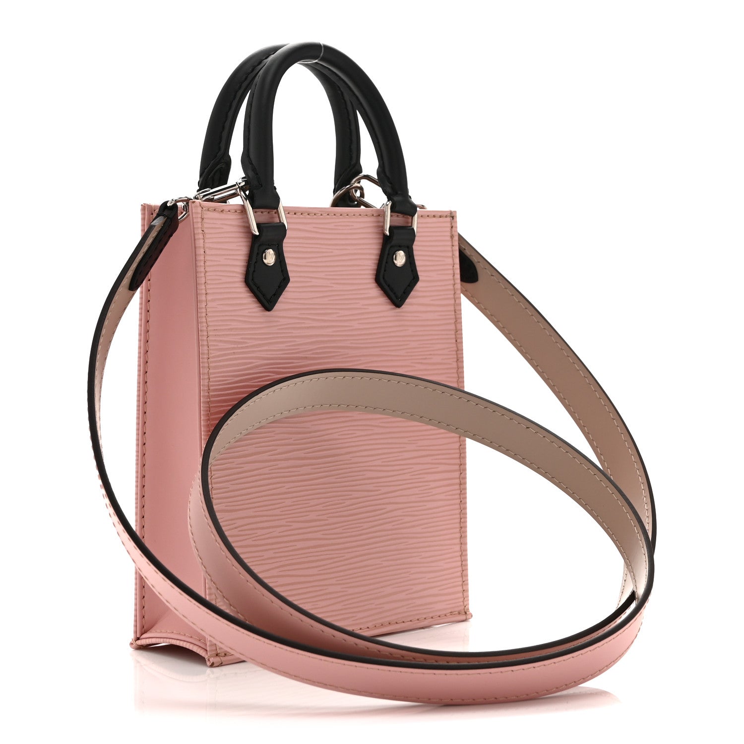 Louis Vuitton Epi Petit Sac Plat Rose Ballerine 3 of 10