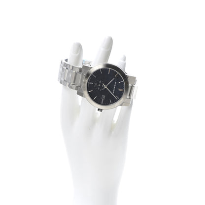 Burberry Stainless Steel 42mm Quartz Watch Black BU9901 2 of 7