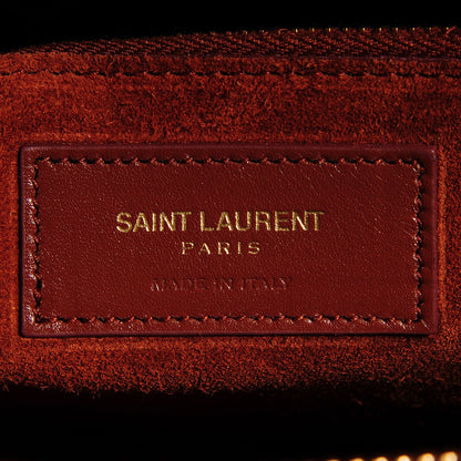 Saint Laurent Calfskin Small Sac De Jour Cognac 5 of 10
