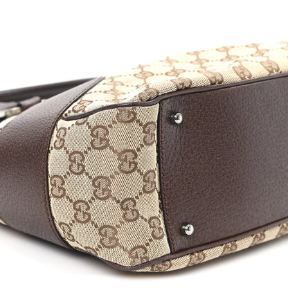 Gucci Monogram Shoulder Bag Dark Brown 9 of 10