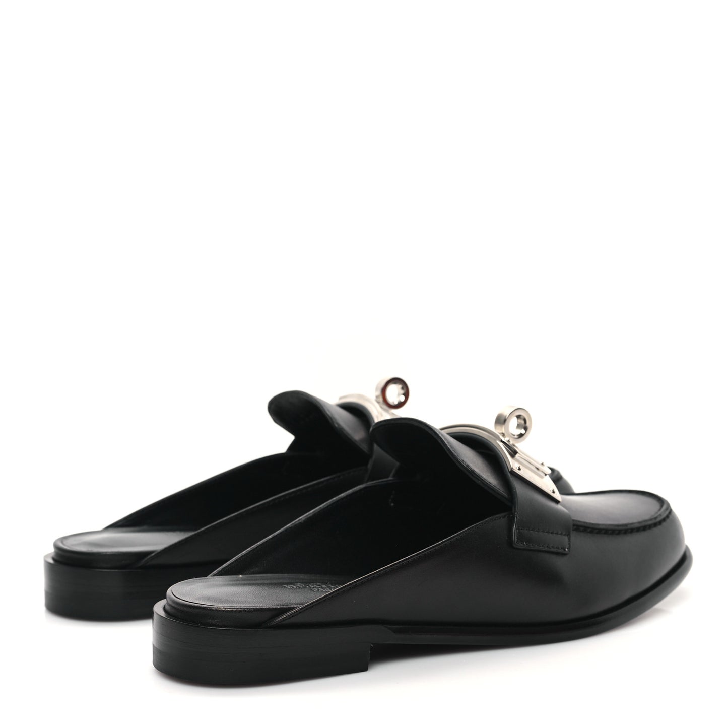 Calfskin Iota Mules 37 Black