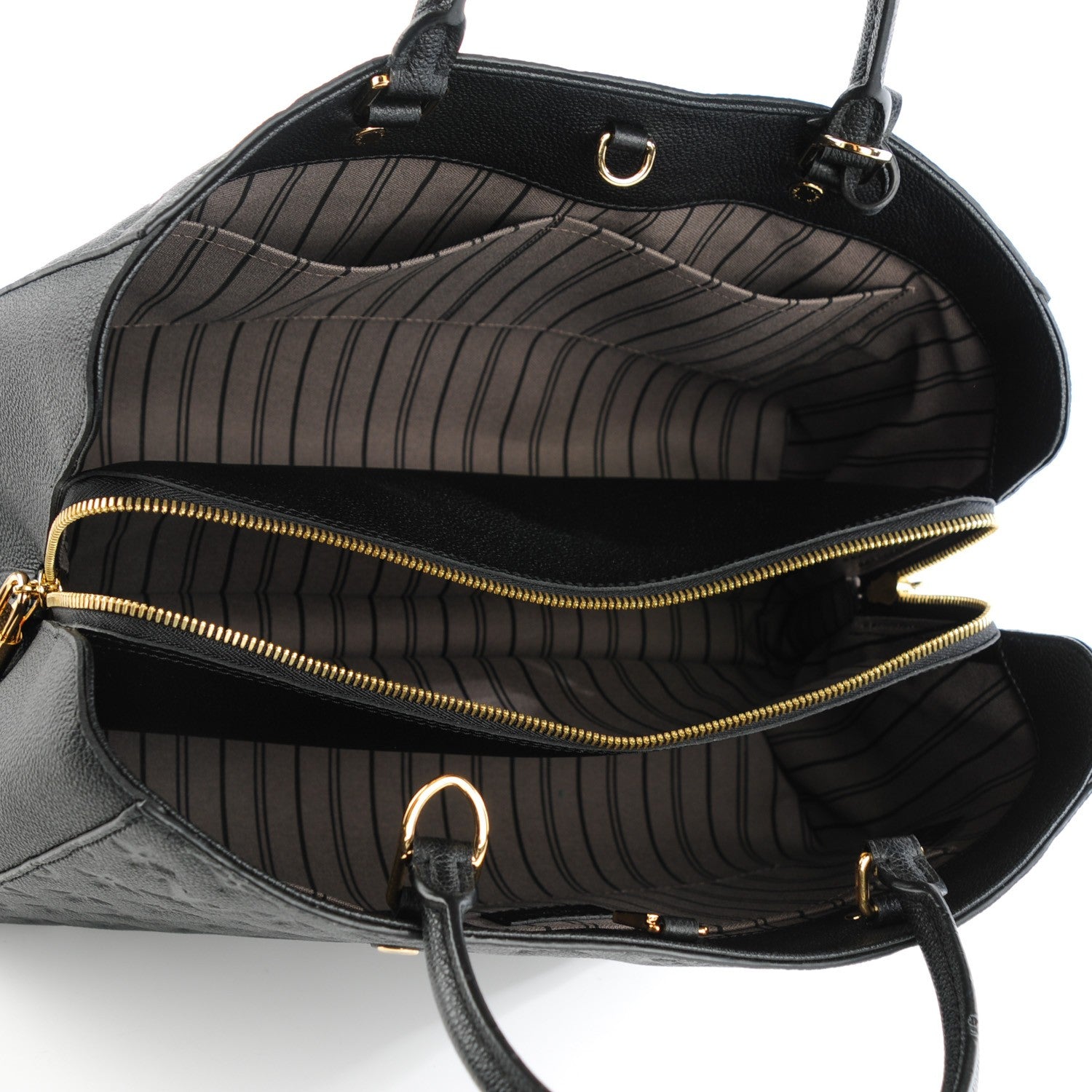 Louis Vuitton Empreinte Montaigne GM Black 5 of 8