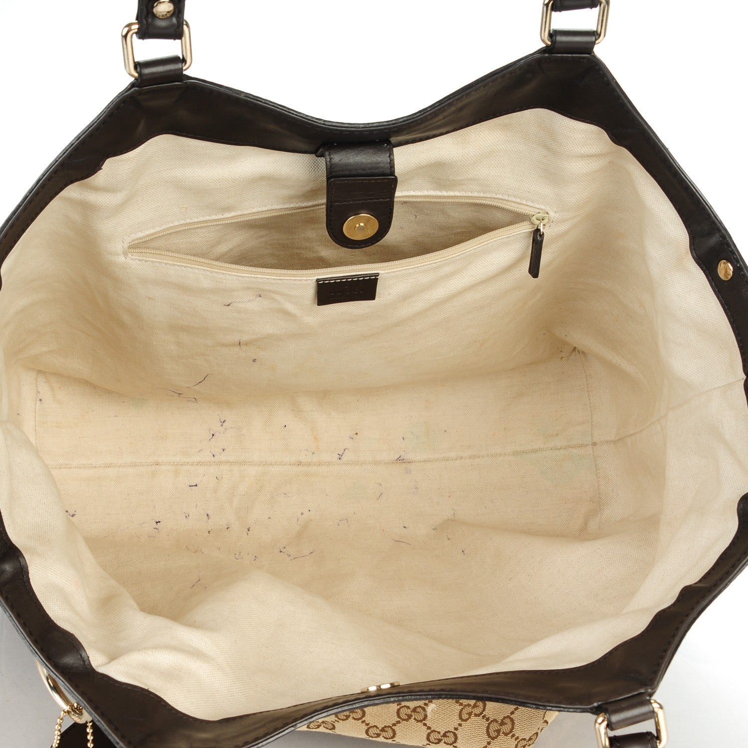 Gucci Monogram Large Sukey Tote Dark Brown 5 of 8