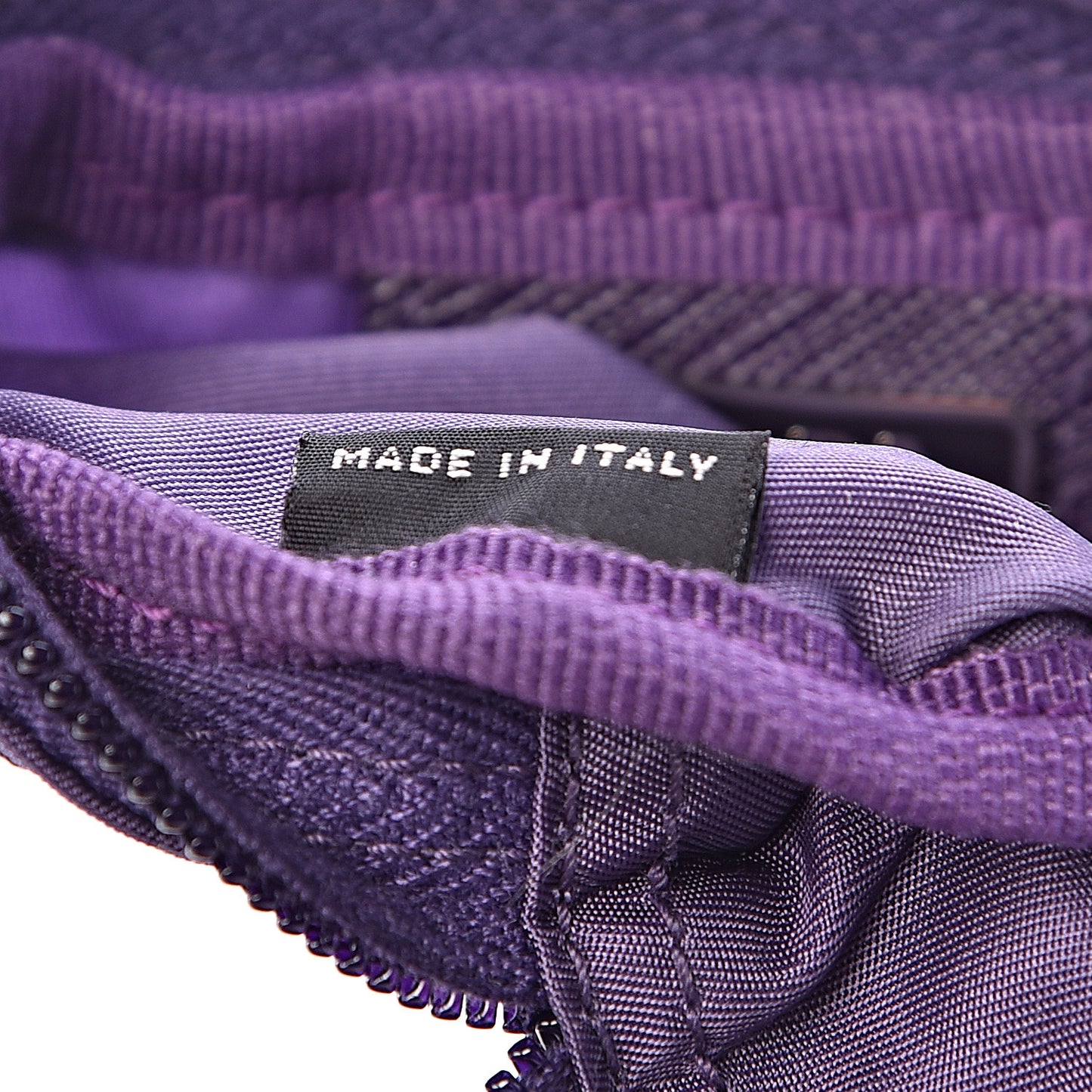 Nylon Vela Cosmetic Pouch Viola