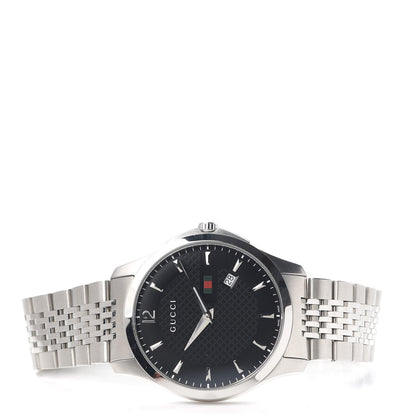 Gucci Stainless Steel 40mm G-Timeless Quartz Watch Black 2 of 6