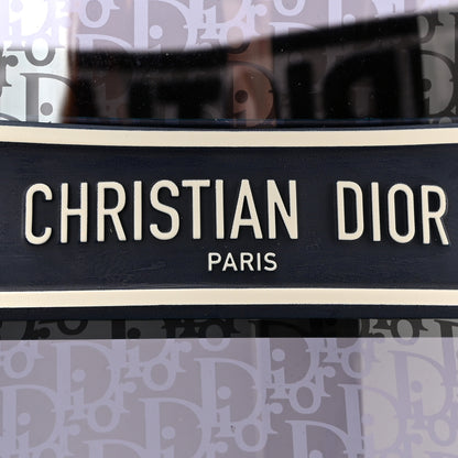 Christian Dior Oblique DiorClub V1U Sun Visor Blue 8 of 9