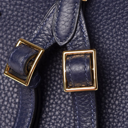 Hermes Togo Kelly Ado Backpack Bleu Nuit 28 of 32
