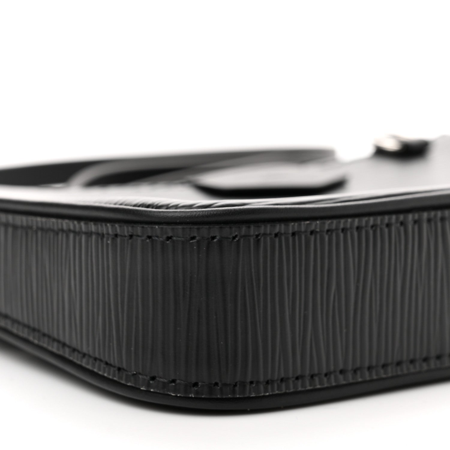 Louis Vuitton Epi Easy Pouch On Strap Black 5 of 7