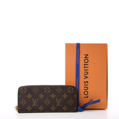 Louis Vuitton Monogram Clemence Wallet Rose Ballerine 8 of 8