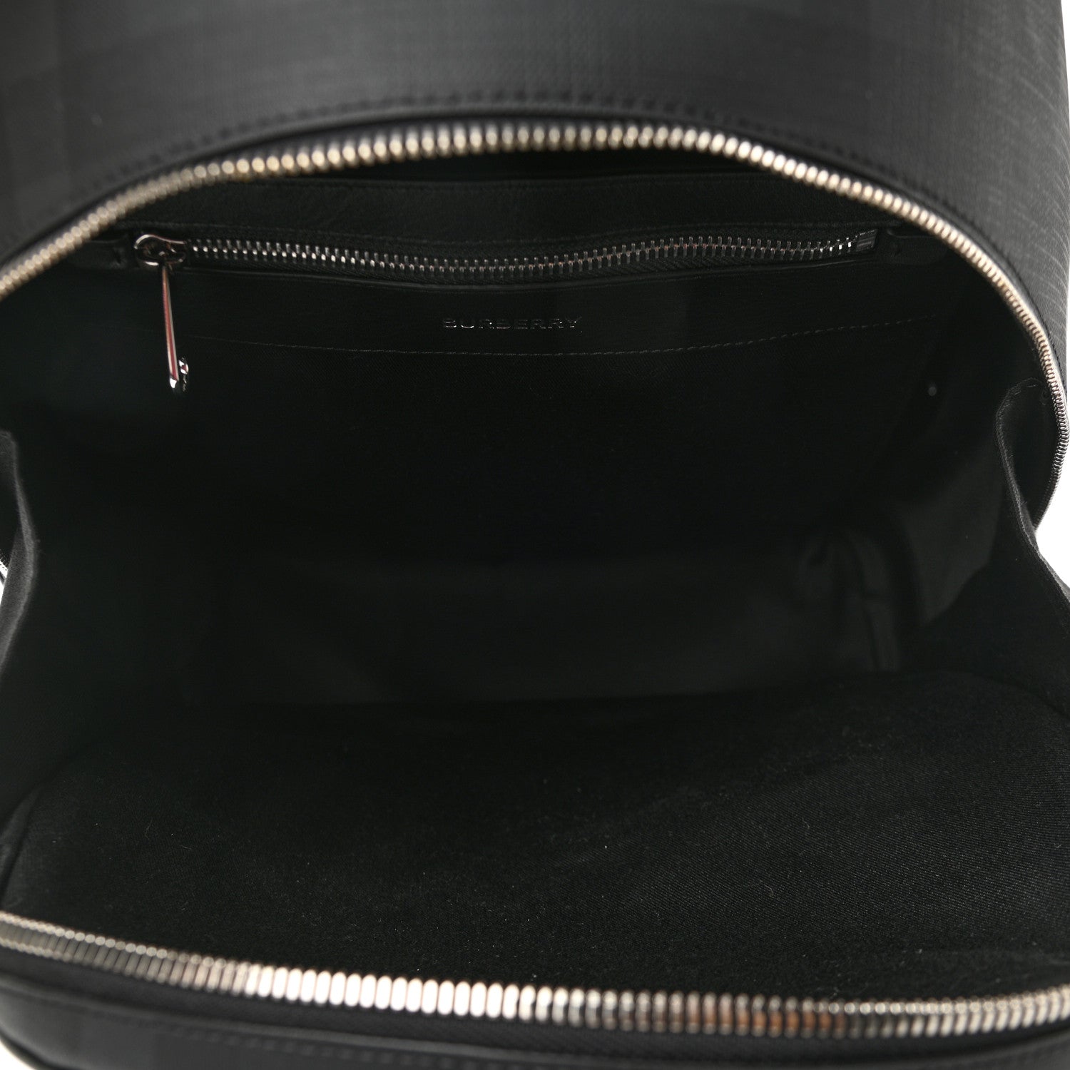 Burberry Smoked Check Backpack Black 5 of 9